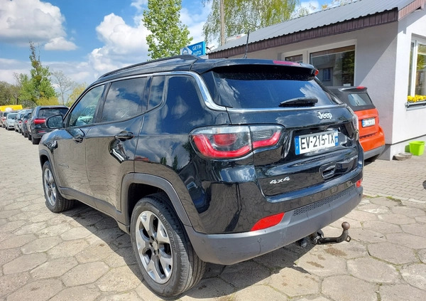 Jeep Compass cena 65900 przebieg: 171000, rok produkcji 2018 z Sanok małe 352